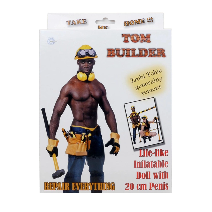 Inflatable doll Tom Builder (with 20 cm penis)