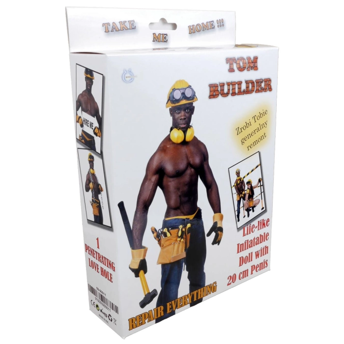 Inflatable doll Tom Builder (with 20 cm penis)