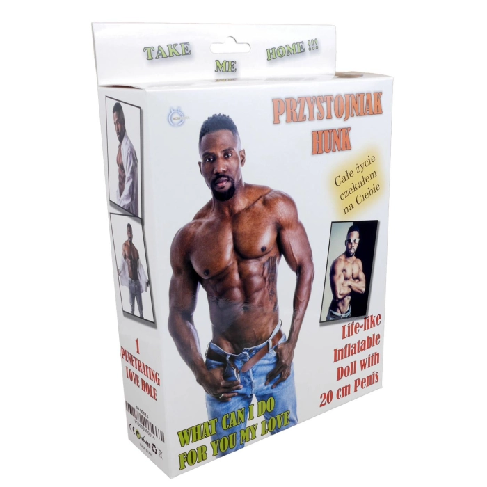 Hunk inflatable doll hunk (with 20 cm penis)