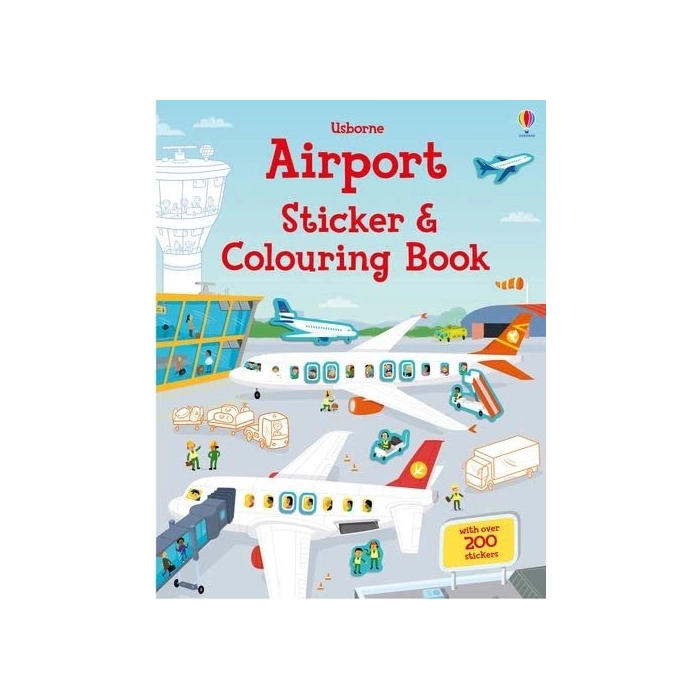 Usborne - Airport Sticker & Coloring Book