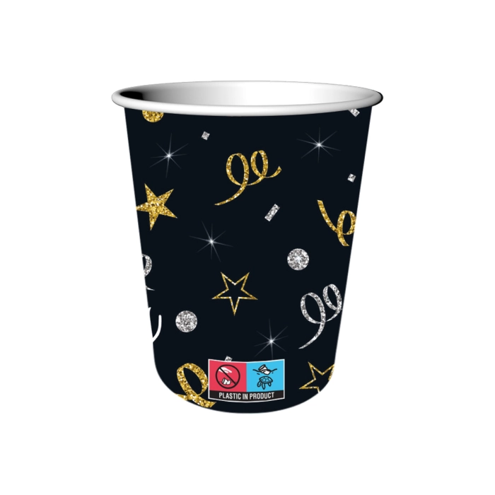 Birthday cups (6 pieces) - 50