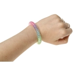 Regenbogen-Telefonkabel-Armband