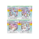Mini unicorn figurine with mix stickers