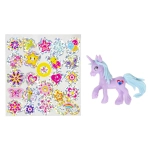 Mini unicorn figurine with mix stickers