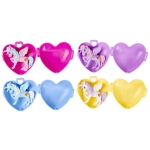 Unicorn figurine in a heart box