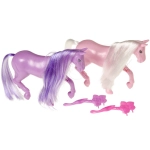 Pferdefigur + Mähnenbürste