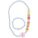 Necklace and bracelet for children - mermaid