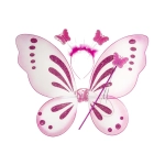 Fairy costume - butterfly wings, headband, wand