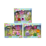 Doll with pets - a set of toys