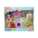 Doll with pets - a set of toys