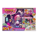 Mobile pastry shop with a doll - gift box