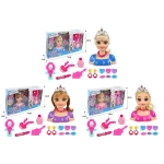 Bábika princezná na česanie s príslušenstvom L