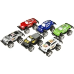 Toy car with large wheels - mix