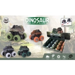 Dinosaur performance car with drive
