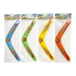 Plastic boomerang