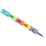 Colorful teddy bears crayons