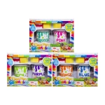 Sidewalk chalk powder + 2 brushes - XL