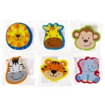 Wild animals eraser - mix