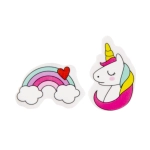 Magical time unicorn erasers