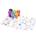 Dinosaur plastic stamps