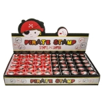 Plastic stamps - pirates