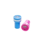 Plastic stamps happy faces emoticons
