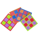 Tic-Tac-Toe-Puzzle aus Schaumstoff