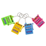 One-armed bandit keychain