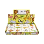 Wild animals tattoos for children - 12 pieces