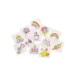 Tattoos for children unicorns - 12 pieces