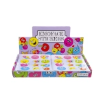 Set of stickers 12 pieces - happy faces emoticons