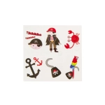 Set of 6 tattoos - Pirates