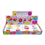 Set of 6 tattoos - Happy Smileys