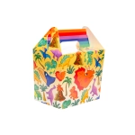 Snack box size L - dinosaurs