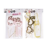 Photo accessories on Bride to Be sticks