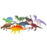 Large dinosaur figures 8 pieces in a bag