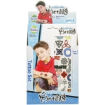 Tattoos for a boy - a set of 36 pieces