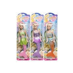 Mermaid doll blister - 24 cm