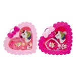 Decorations for a girl in a box of unicorns
