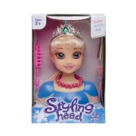 Princess doll to be combed with accessories S