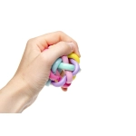 Verdrehter Hüpfball - Regenbogen