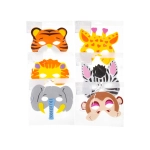 Mask - safari animals mix