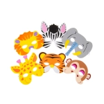Mask - safari animals mix