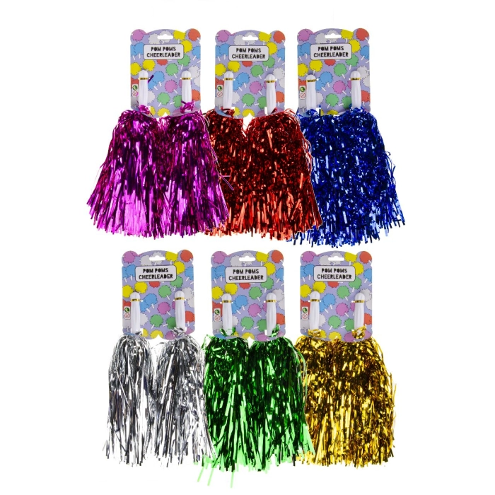 Pompons for cheerleader