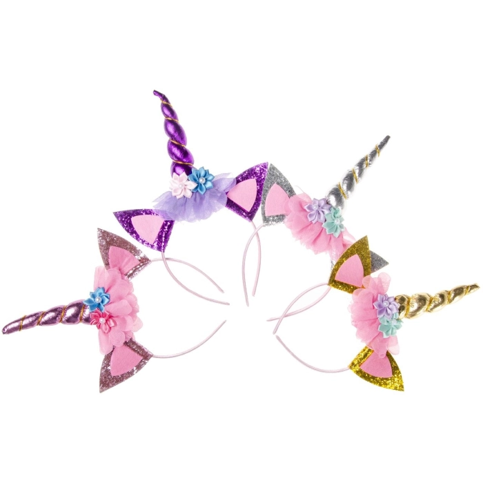 Tiara with unicorn horn