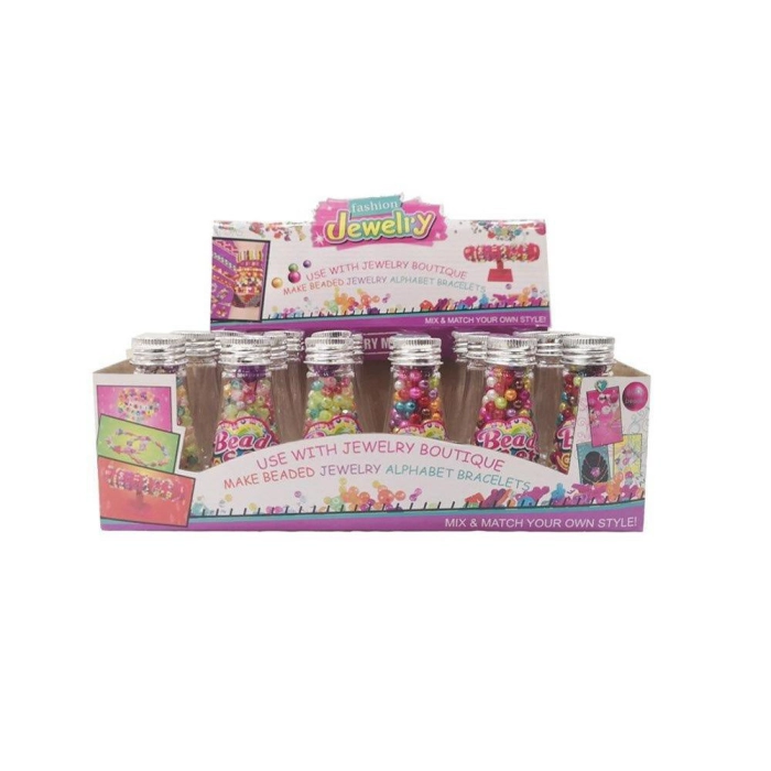 A set of beads in a tube - do it yourself S