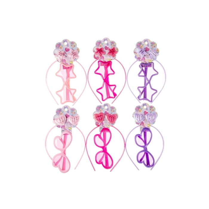 Princess set - headband, glasses, hair bands