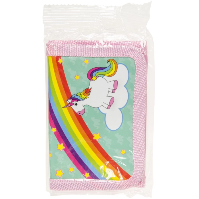 Children's wallet - rainbow and unicorn