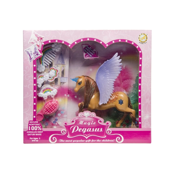 Magic pegasus with accessories - gift box