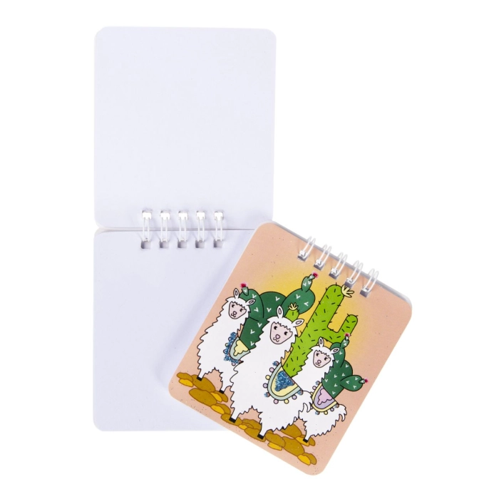 Alpaca spiral notebook
